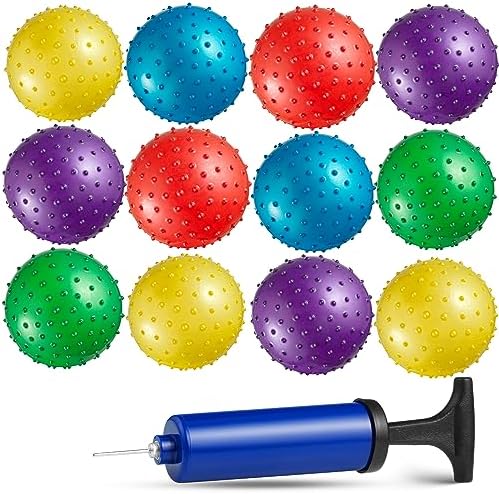 Bedwina Mini Knobby Balls Pack of 12 5 Inch Sensory Balls