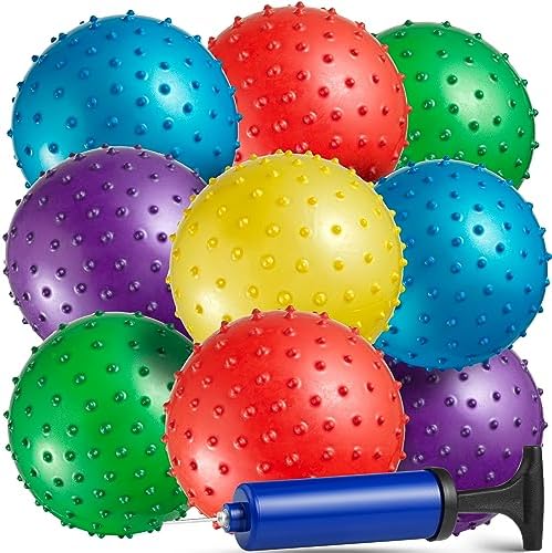 Bedwina Mini Knobby Balls Pack of 12 5 Inch Sensory Balls