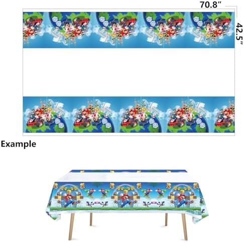 Super Bros Themed Party Decorations Set for 10 Guests