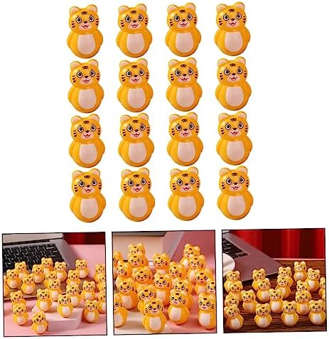 20pcs Tiger Wobbling Toy for Boys Girls Desktop Decor