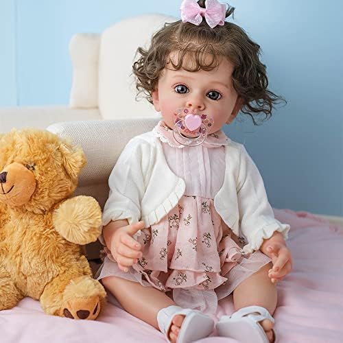 Pinky Reborn 22 Inch Realistic Silicone Baby Doll
