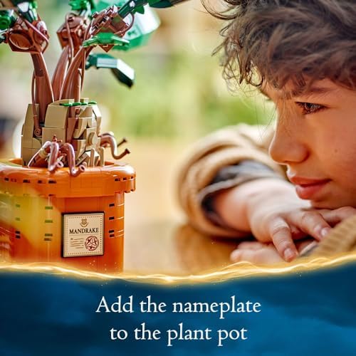 LEGO Harry Potter Mandrake Figure and Pot Plant Set