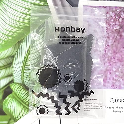 Honbay 2PCS Double Side Glitter Star Garland
