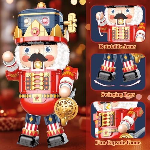 Christmas Nutcracker Building Set 721 Pieces