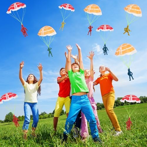 Manmel 40PCS Parachute Toy for Kids