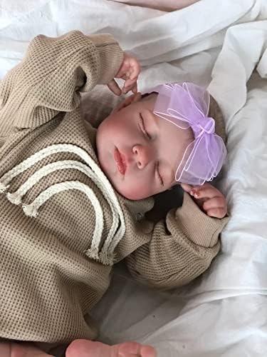 iCradle 20 Inch Lifelike Reborn Baby Doll for Ages 3