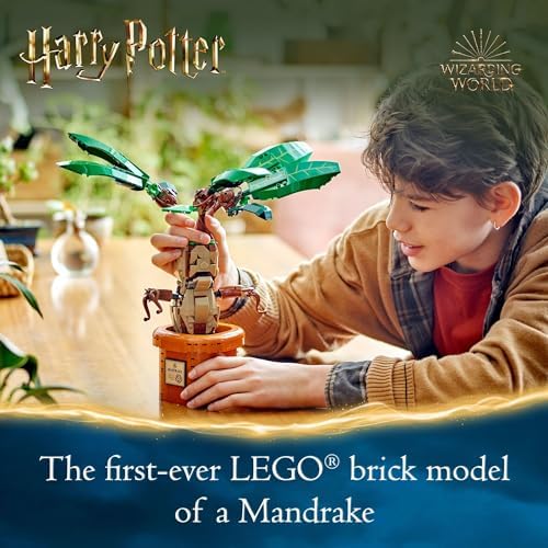 LEGO Harry Potter Mandrake Figure and Pot Plant Set