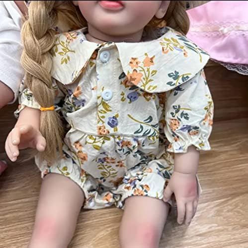 60CM Standing Realistic Toddler Reborn Baby Doll Girl Princess Betty