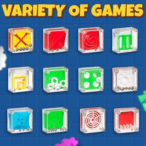Bedwina Mini Cube Puzzle Box Set - 24 pcs Balance IQ Toy