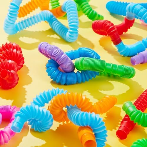 JOYIN 18 Pack Pop Tubes Sensory Toys for Kids