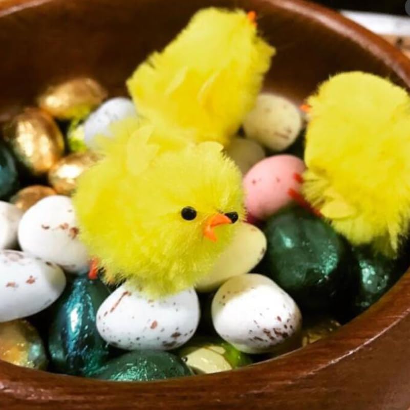 DOITOOL 36 Pcs Mini Easter Chicks Decor