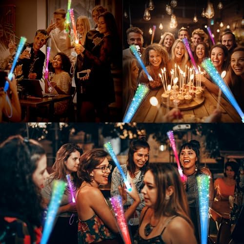 28 PCS LED Glow Light Wands Party Essentials