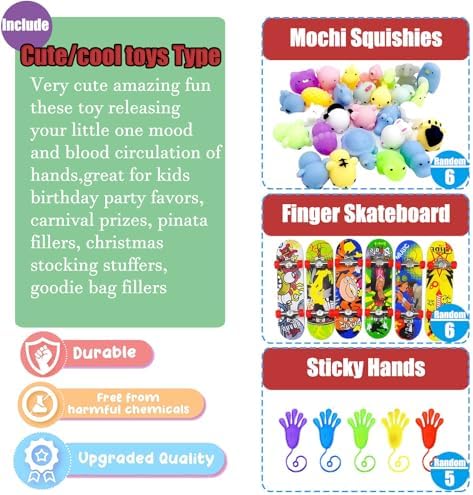 109 PCS Premium Party Favors Toys Set for Kids