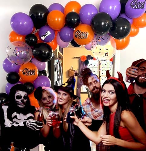 Halloween Balloons Kit 50 Pcs 12 Inch Decor