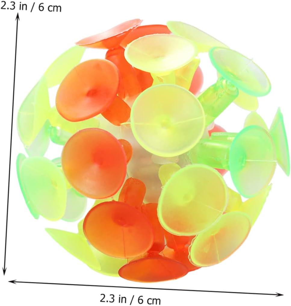 IMIKEYA 7pcs Suction Cup Bounce Balls for Kids