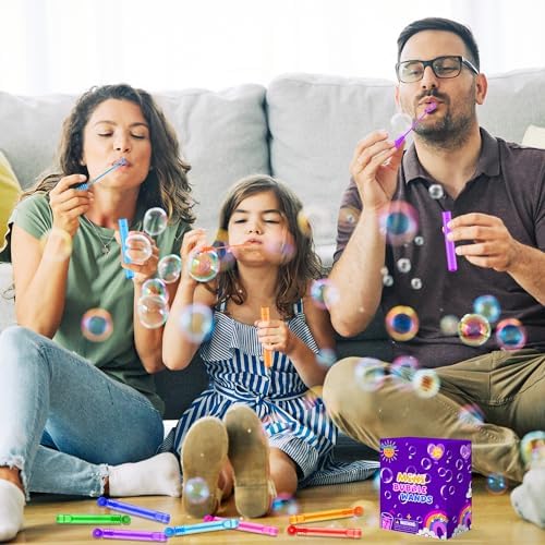 Party Goodie Bag Stuffer Fillers 32-Pack Bubble Wand Toys for Kids