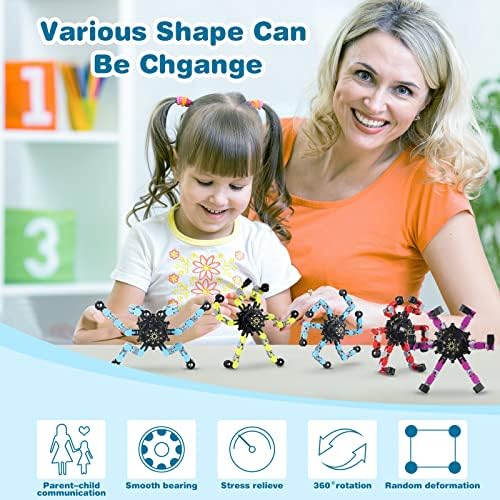 Zhanmai Transformable Fidget Spinners 32 Pack