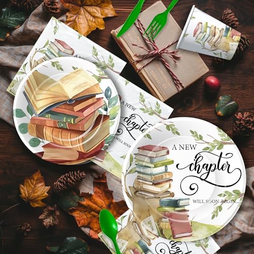 Book Theme Party Decorations for 24 Guests