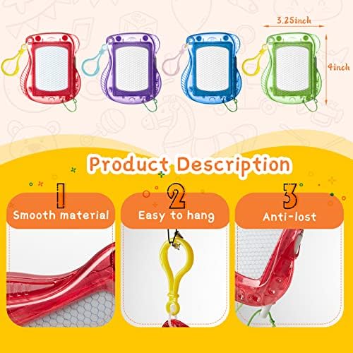 24 Pack Mini Magnetic Drawing Boards for Kids