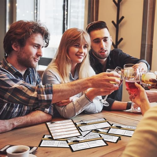 Graduation Feud Cards 25 Pcs Game for Parties and Trivia Fun