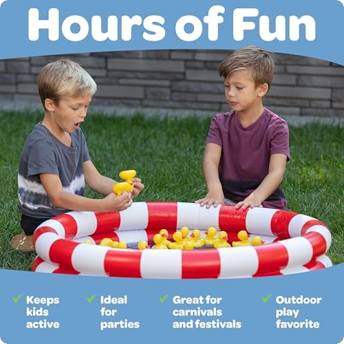Duck Pond Matching Carnival Game for Kids 4-8