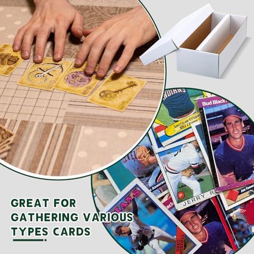 Yahenda 8 Pack Trading Card Storage Boxes