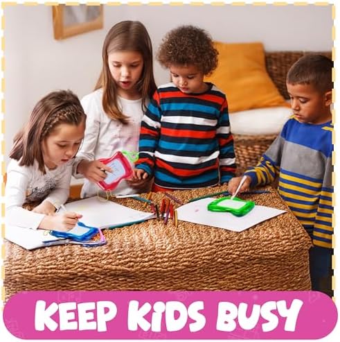Bedwina Mini Magnetic Drawing Board Set - Pack of 12