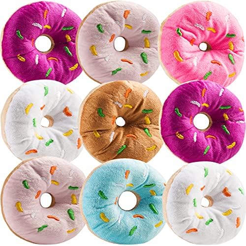 Bedwina Plush Donut Pillow Toys Pack of 12