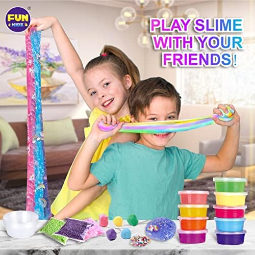 FunKidz 33 Cups Jumbo Slime Kit for Kids