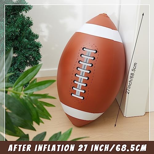 Lewtemi 27 Inch Giant Inflatable Football Set