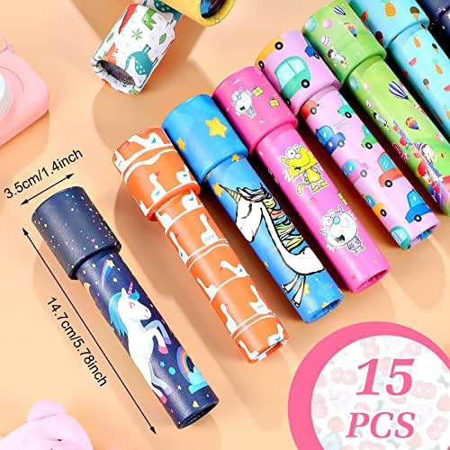 15 Pcs Classic Kaleidoscopes Vintage Educational Toys