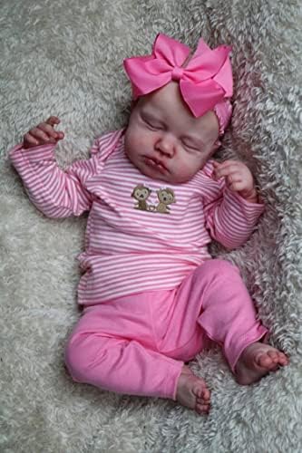 iCradle 20 Inch Lifelike Reborn Baby Doll for Ages 3 1