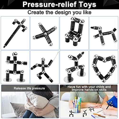 Magnetic Fidget Gold Pen Toy for Stress Relief and Anxiety