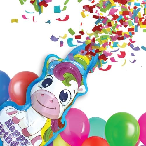 Best Party Ever Unicorn Birthday Squeeze Popper 2 Pack