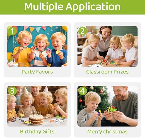 CASRRA 36 Packs Mini Building Blocks for Kids 4-8