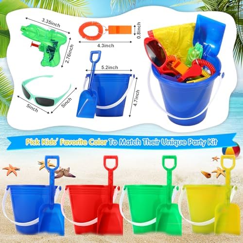 60 Pcs Summer Pool Party Favors for Kids