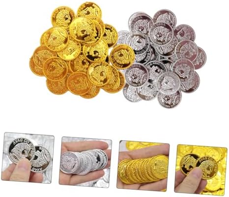 Plastic Pirate Treasure Coins for Parties and Events