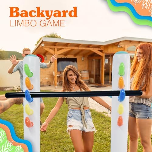 4Es Novelty Inflatable Limbo Game 62 for Kids Adults
