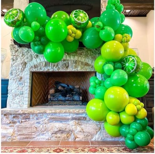 Green Balloons Dark Green Balloon Set 50 Pcs 12 Inch