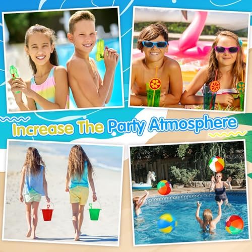 60 Pcs Summer Pool Party Favors for Kids