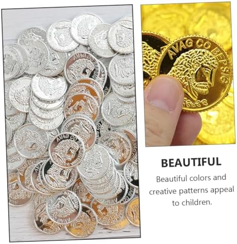 Plastic Pirate Treasure Coins for Parties and Events