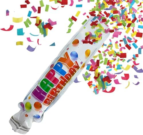 BEST PARTY EVER Happy Birthday Squeeze Popper 2 Pack