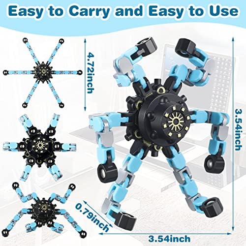 Zhanmai Transformable Fidget Spinners 32 Pack
