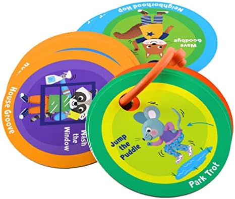 MOLLYBEE KIDS Preschool Dance Party Cards for Ages 3
