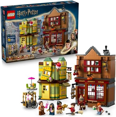 LEGO Harry Potter Quidditch Supplies Ice Cream Parlour Building Set 76452