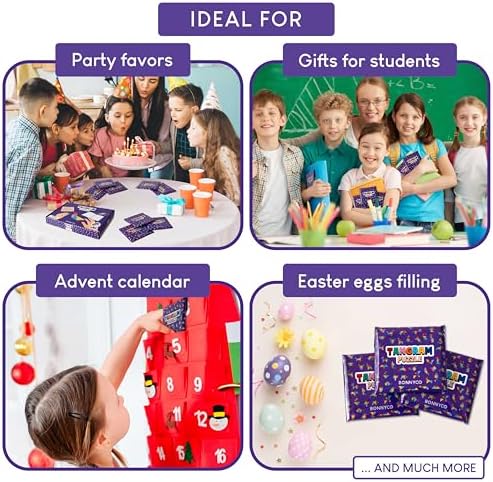 Tangram Puzzle Wooden Set 30 Kids Party Favors