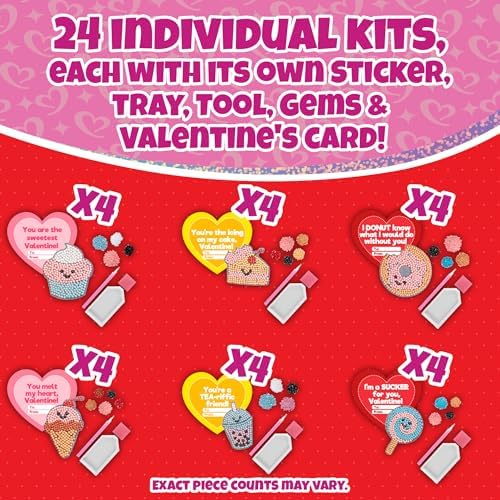 Sweet Treats Diamond Painting Kits 24ct - Kids Party Favors