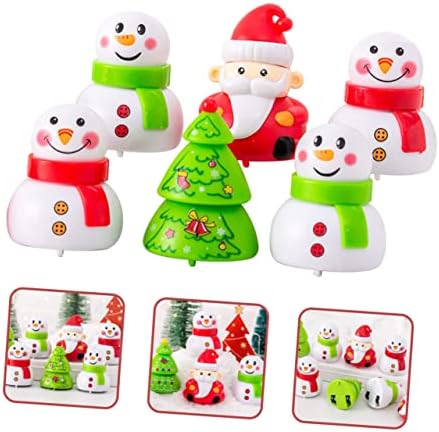 VANZACK 6pcs Christmas Pull Back Cars for Kids and Parties