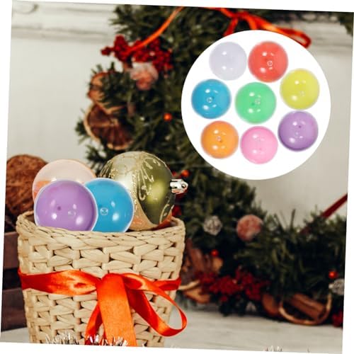 Brightfufu Strong Sturdy Party Game Balls 50pcs Plastic Capsules
