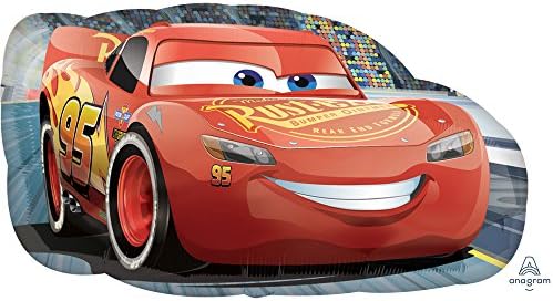 Amscan Super Shape Lightning McQueen Balloon